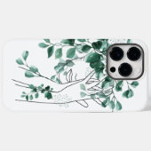 花の女性ユニークiPhone 14スタイリッシュ ProMaxケース Case-Mate iPhoneケース (裏面 (横))