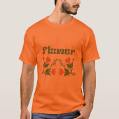 花の女王のメンズTシャツ Tシャツ (正面)