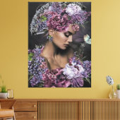 花の女王 キャンバスプリント (インサイチュ (リビング))