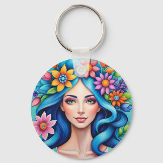 花の女王 キーホルダー
