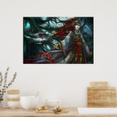 花の女王 ポスター (キッチン)