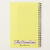 花の女神デイジーリース プランナー手帳 (裏面)