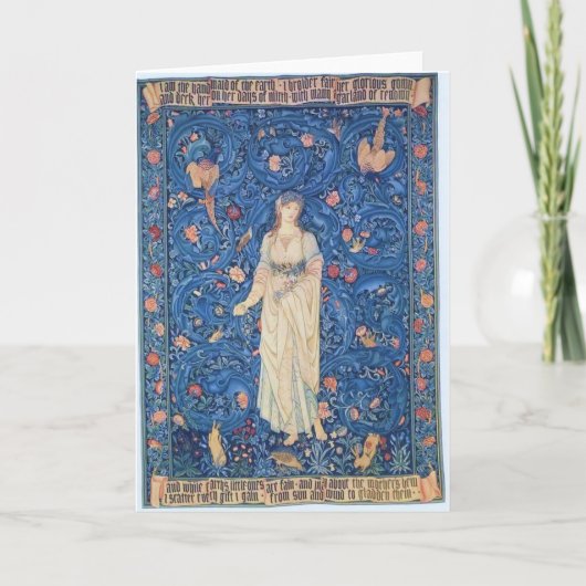 花の女神 カード (正面)