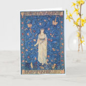 花の女神 カード (黄色い花)