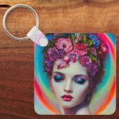 花の女神 キーホルダー (正面)