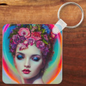 花の女神 キーホルダー (裏面)