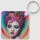 花の女神 キーホルダー (裏面)