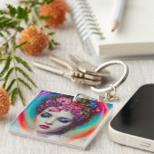 花の女神 キーホルダー (正面右)