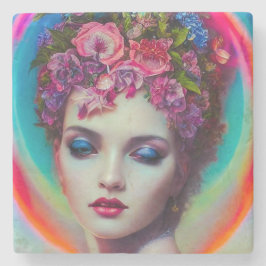 花の女神 ストーンコースター