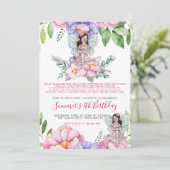 花の妖精のお茶会 招待状 (スタンド正面)