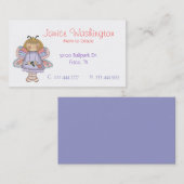 花の妖精のかわいいお母さんカード コーリングカード (正面/裏面)