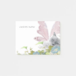 花の妖精の国猫のpurrfectのファンタジー ポストイット