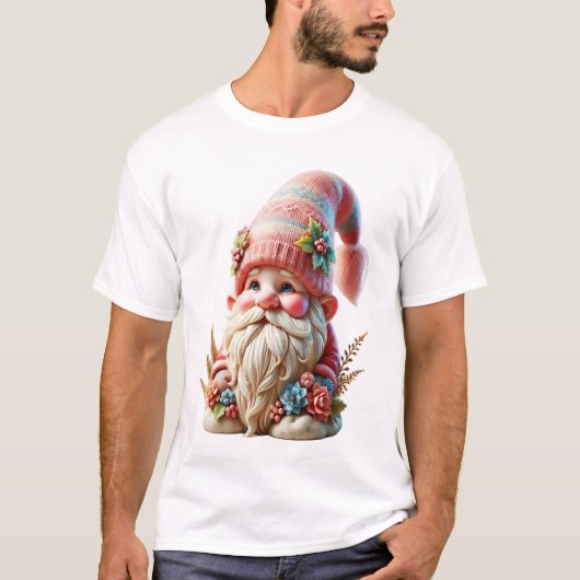 花の妖精の gnome tシャツ (正面)