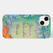 花の妖精ケースメイトiPhoneケース Case-Mate iPhoneケース (裏面 (横))
