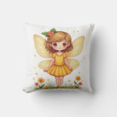花の妖精ピロー クッション (正面)
