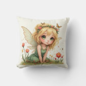 花の妖精ピロー クッション (正面)