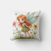 花の妖精ピロー クッション (正面)
