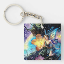 花の妖精 キーホルダー