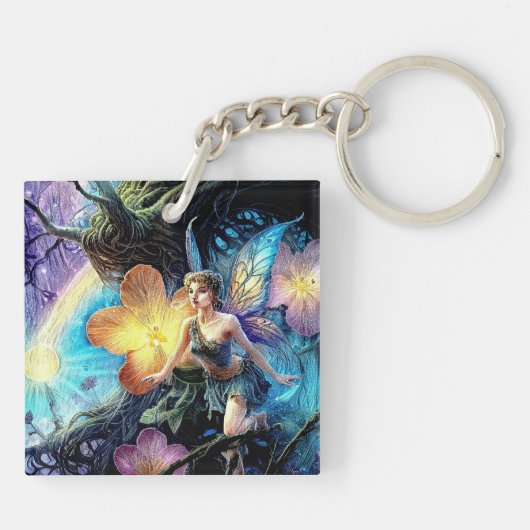 花の妖精 キーホルダー (裏面)