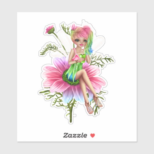 花の妖精 シール (シート)