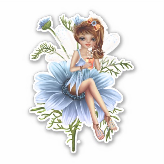 花の妖精 シール (正面)