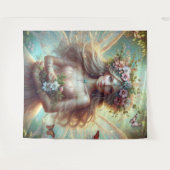 花の妖精 タペストリー (正面(横))