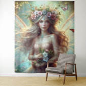 花の妖精 タペストリー (インサイチュ)