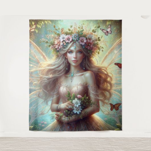 花の妖精 タペストリー (正面)