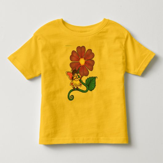 花の妖精 トドラーTシャツ (正面)