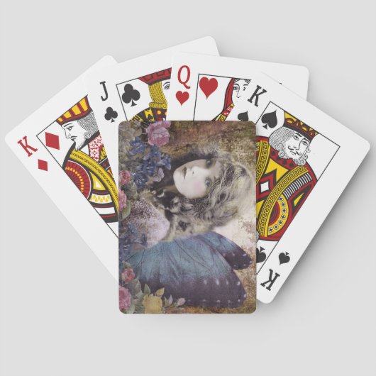 花の妖精 トランプ (裏面)