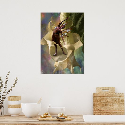 花の妖精 ポスター (キッチン)