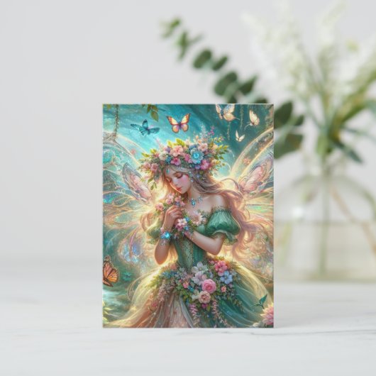 花の妖精 ポストカード (スタンド正面)