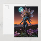 花の妖精 ポストカード (正面/裏面)