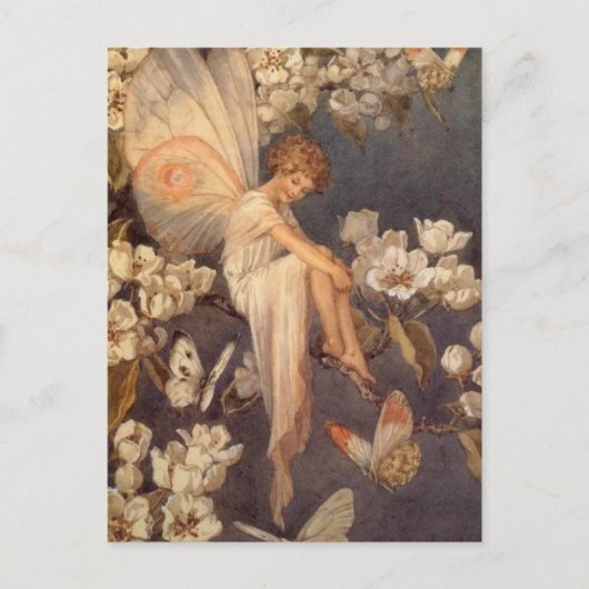 花の妖精 ポストカード (正面)