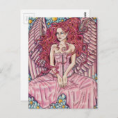 花の妖精 ポストカード (正面/裏面)