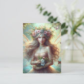 花の妖精 ポストカード (スタンド正面)