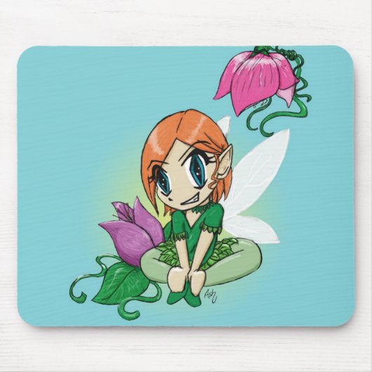 花の妖精 マウスパッド (正面)