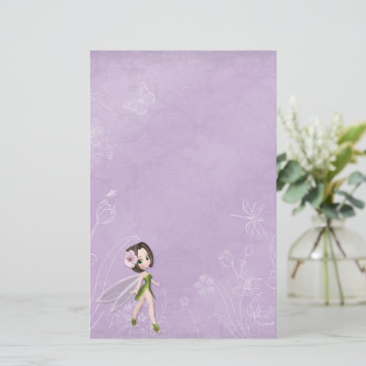 花の妖精 便箋 (スタンド正面)