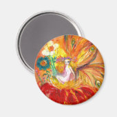 花の妖精、磁石 マグネット (正面/裏面)