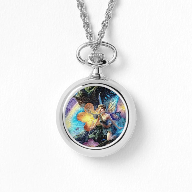 花の妖精 腕時計 (正面)