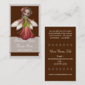 花の妖精D2ファンタジーのWhimiscalの名刺 名刺 (正面/裏面)