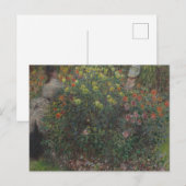 花の婦人たち モネ 1875 ポストカード (正面/裏面)