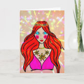 花の子 カード (正面)