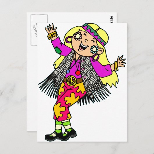 花の子 ポストカード (正面/裏面)