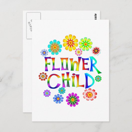 花の子 ポストカード (正面/裏面)