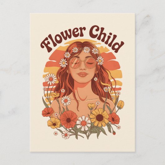 花の子 ポストカード (正面)