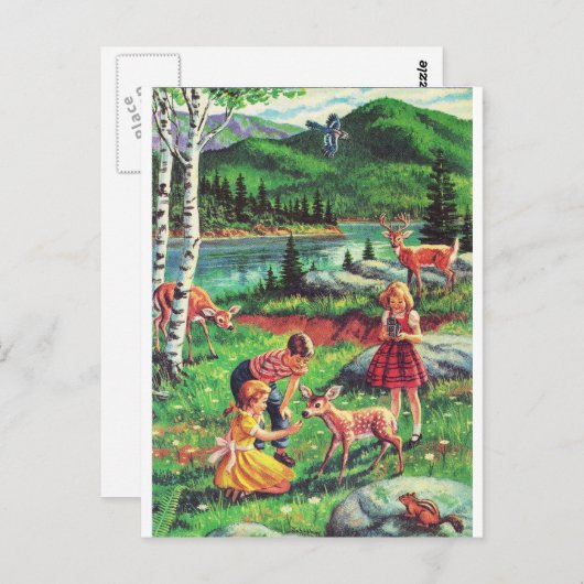 花の子 ポストカード (正面/裏面)