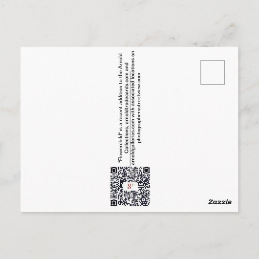 花の子 ポストカード (裏面)