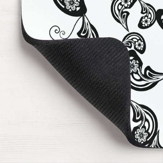 花の孔雀パターンカスタムなギフトのマウスパッド マウスパッド (コーナー)