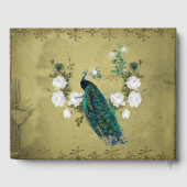 花の孔雀 ゲストブック (裏面)